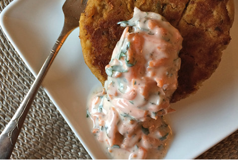 Rutabaga Chickpea Patties