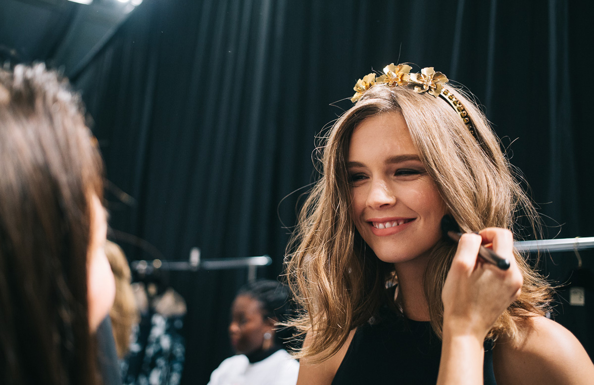 Diane von Fürstenberg London Backstage